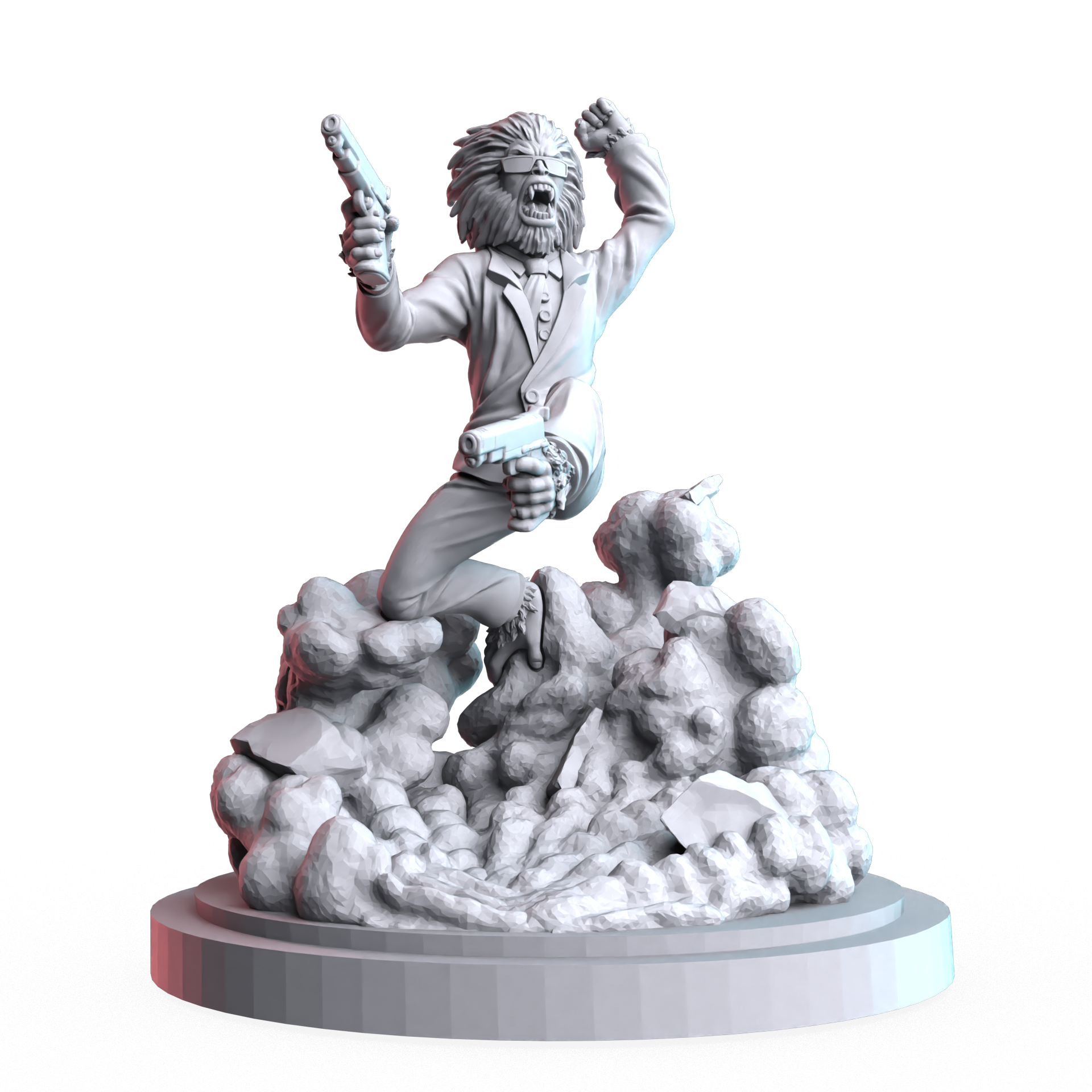 Ape-gent 47 | Hit-Monkey 3D Printing Miniature STL - C27 Studio