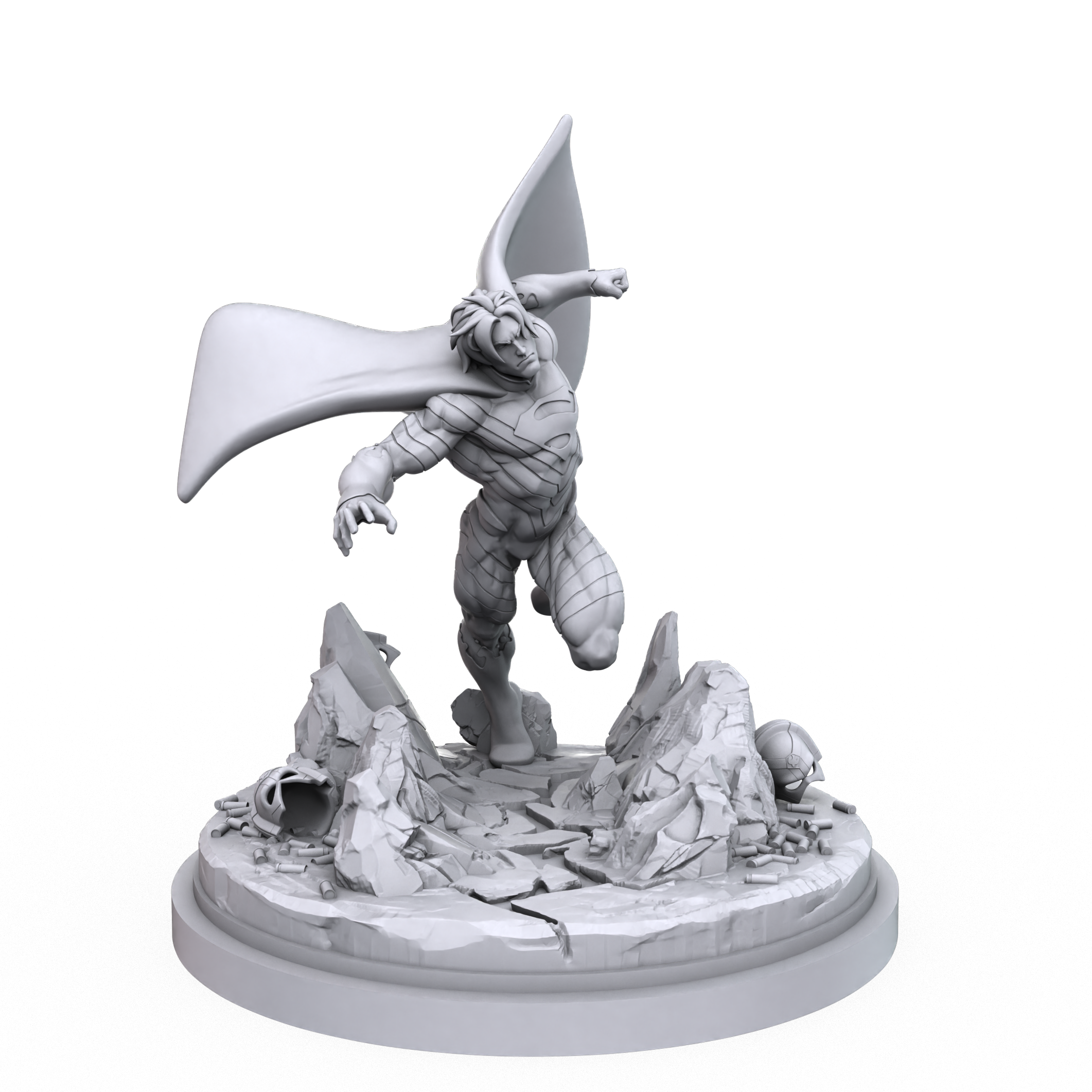 Absolute Steel | Absolute Superman 3D Printing Miniature STL