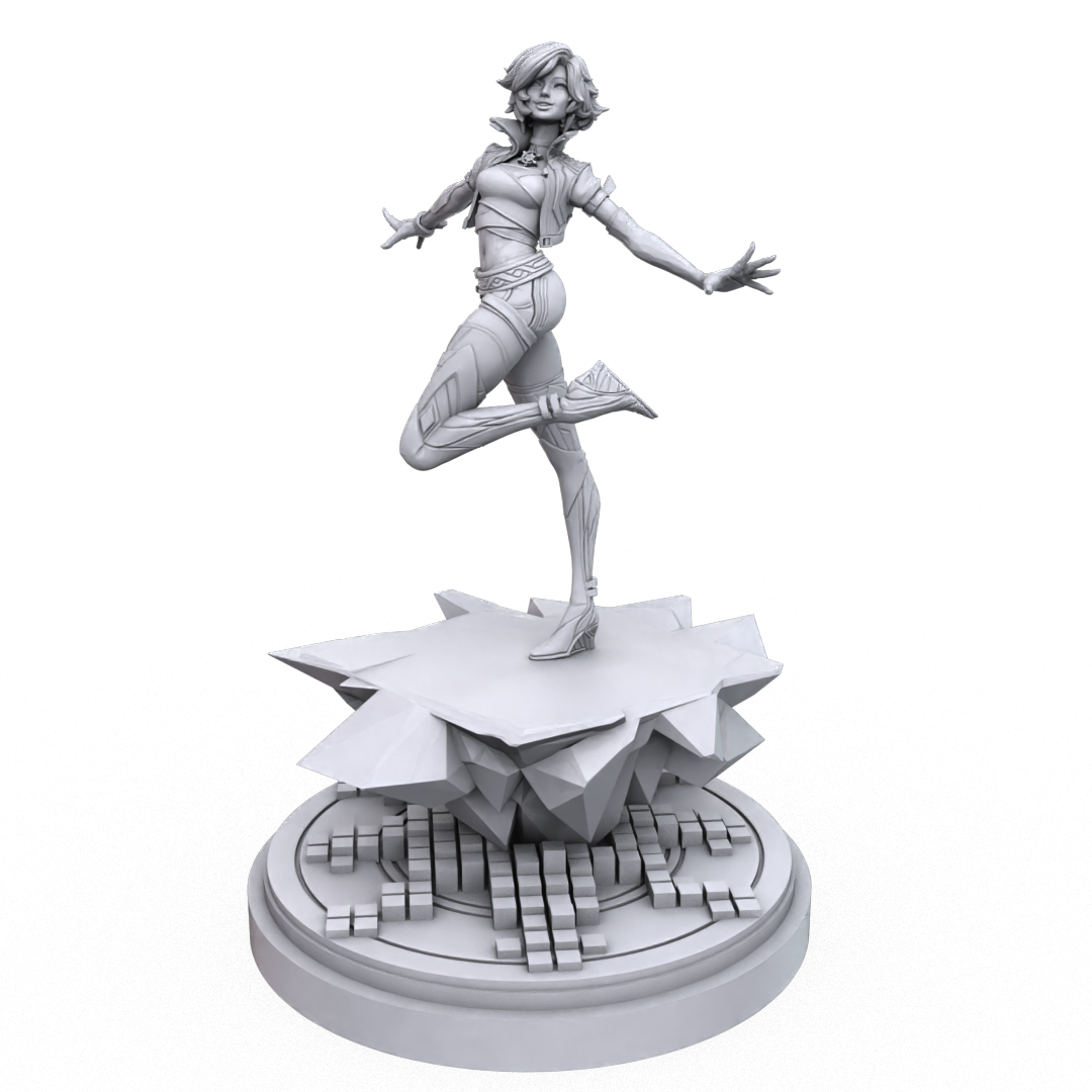 Chill Beats | Luna Snow Rivals 3D Printing Miniature STL