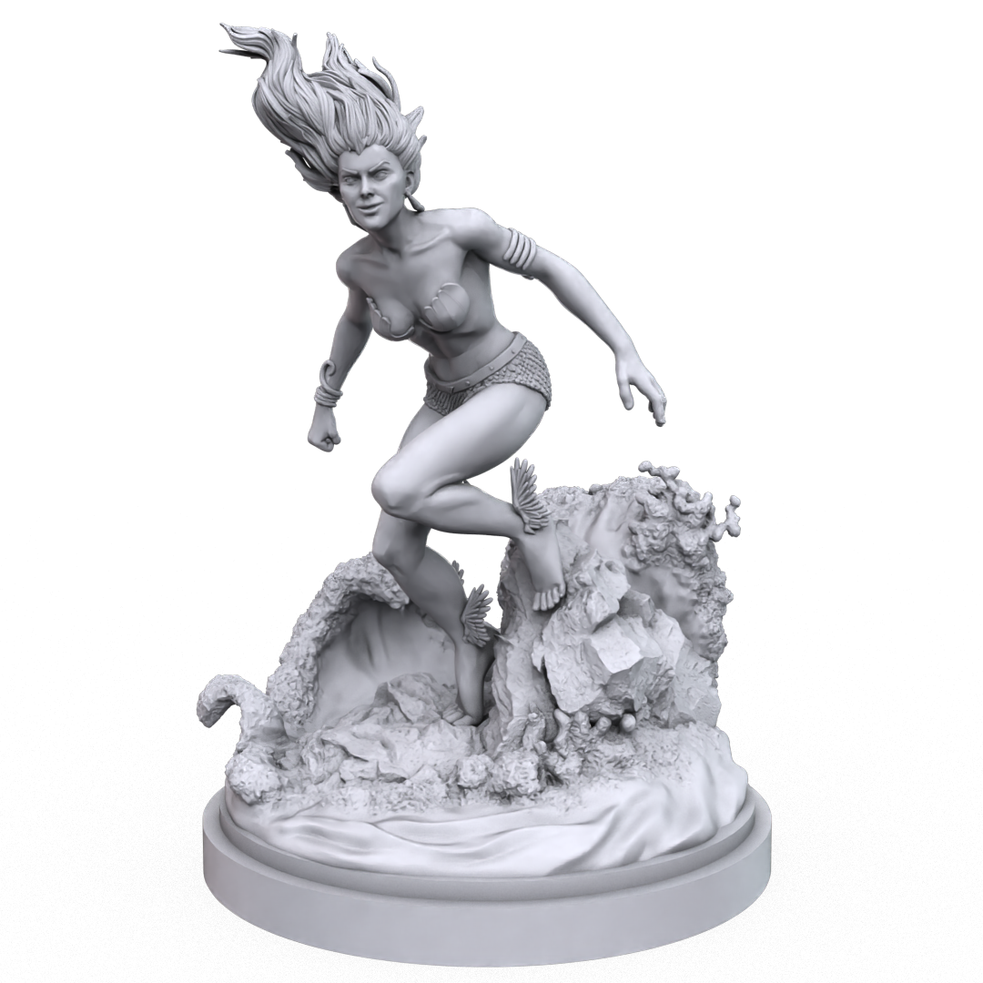 Sea Level Slayer | Namora 3D Printing Miniature STL
